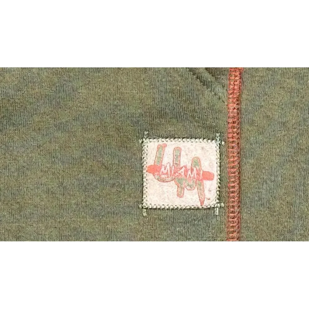 NCAA University of Miami Hurricanes Vintage Full Zip Long Sleeve Jacket Size 2XL